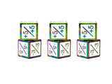 +1/+1 & -1/-1 D6 Metal Dice