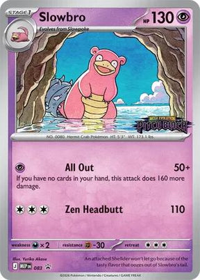 Slowbro - 083 (Pitch Black Stamped)