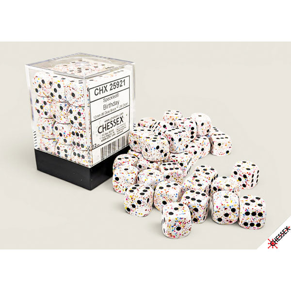 D6 Dice Set: Speckled