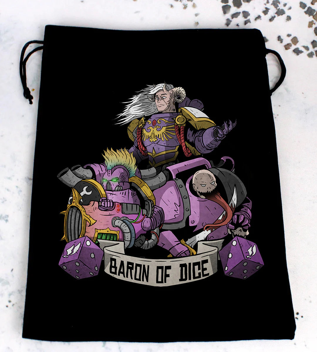 Premium Black Dice Bag | Children of Profligacy