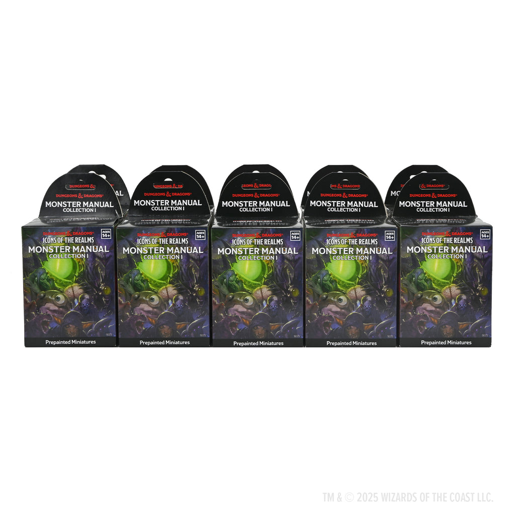 D&D Icons of the Realms: Monster Manual Collection 1 - Booster Brick (10 Ct.)