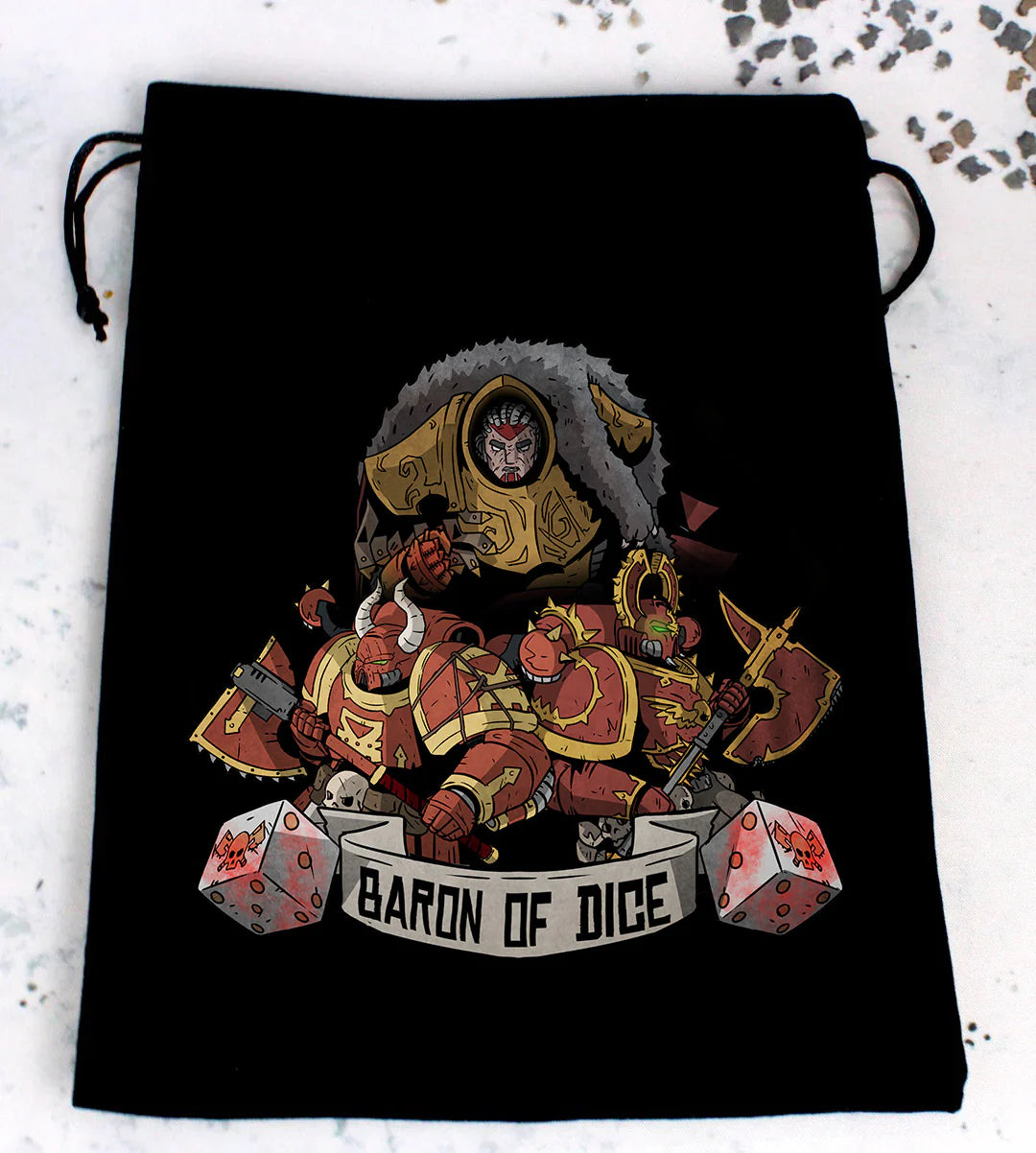 Premium Black Dice Bag | Carnage