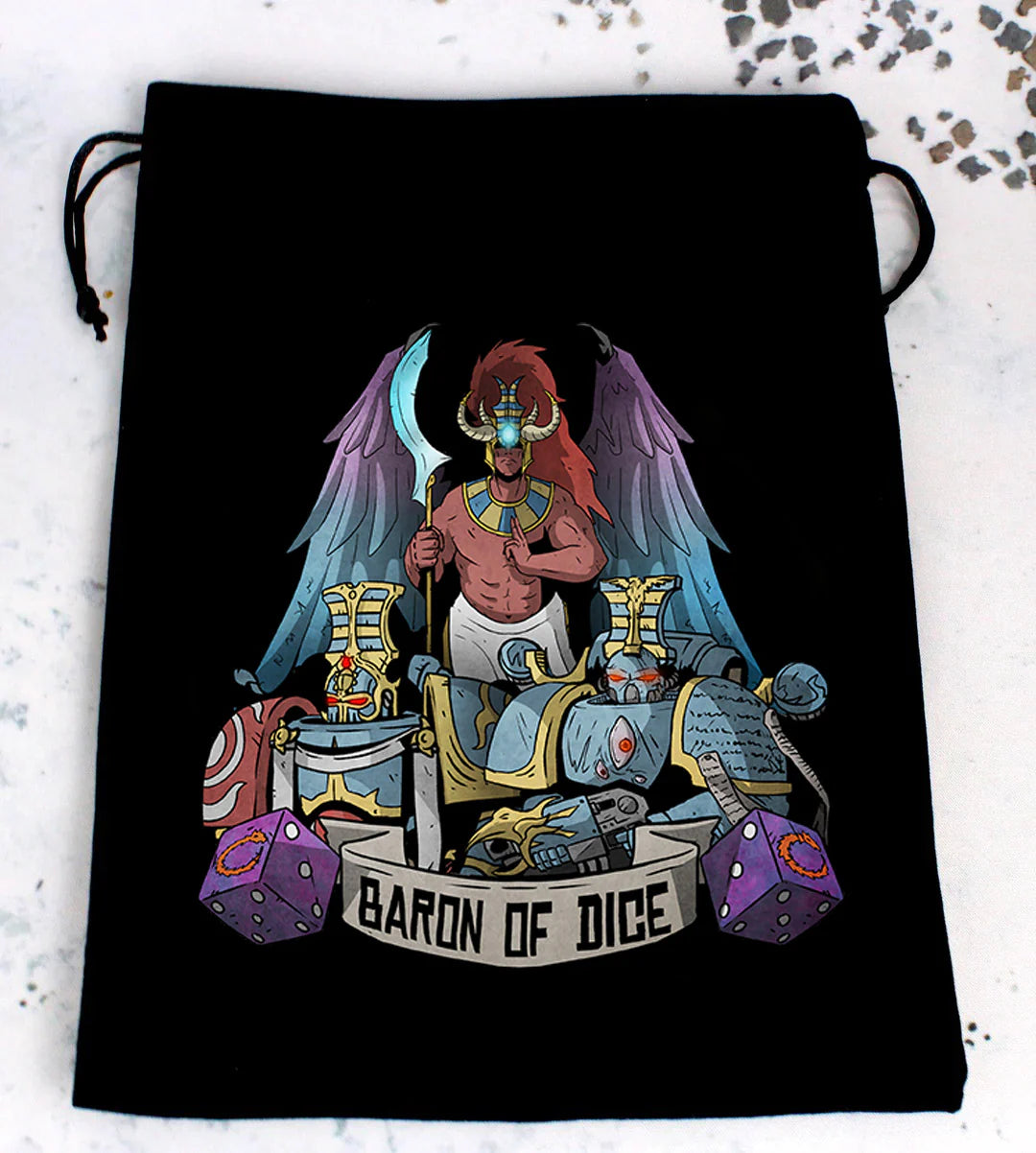 Premium Black Dice Bag | Cult of Knowledge