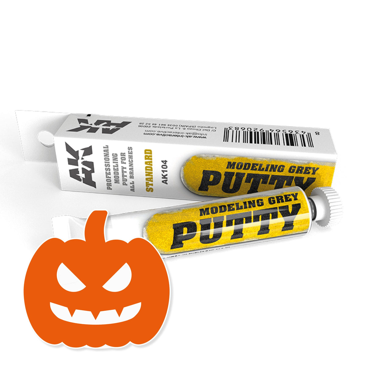 Grey Acrylic Modeling Standard Putty 20ml Tube