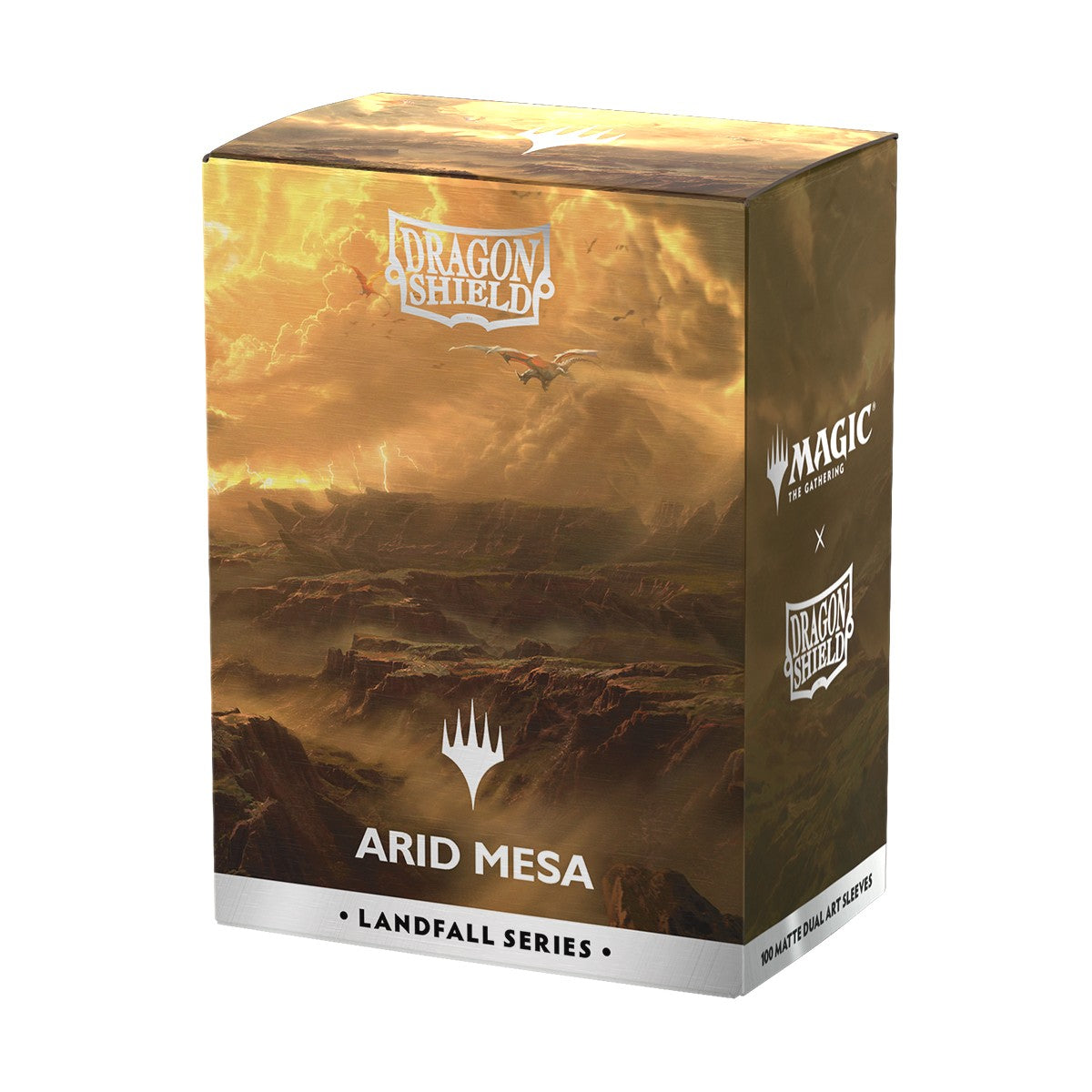 Dragon Shield Sleeves: Standard Matte Dual Art Magic the Gathering Landfall Series