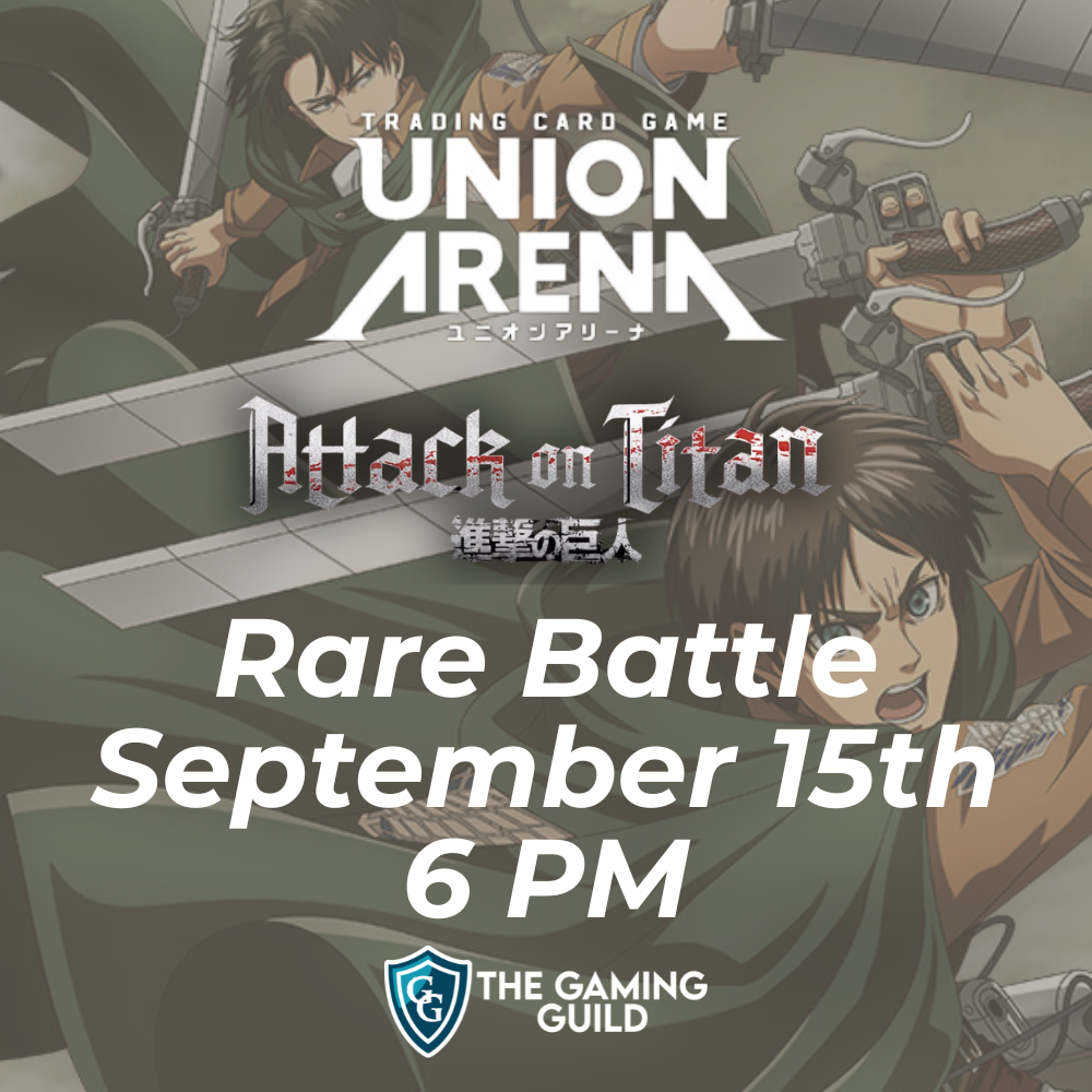 Union Arena: Attack on Titan Rare Battle