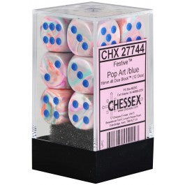 Festive Pop-Art/Blue 16mm Set