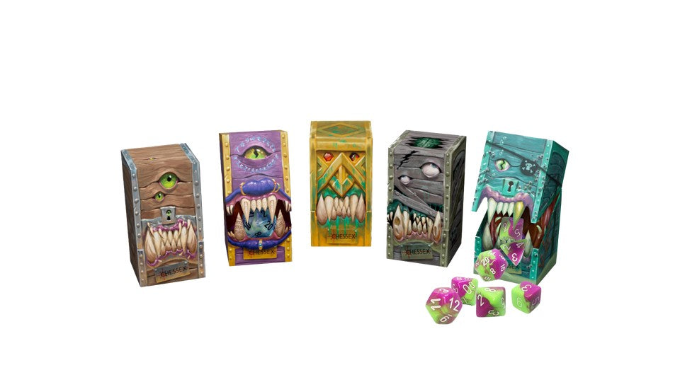 Chessex Hidden Wonders 7 Die Sets