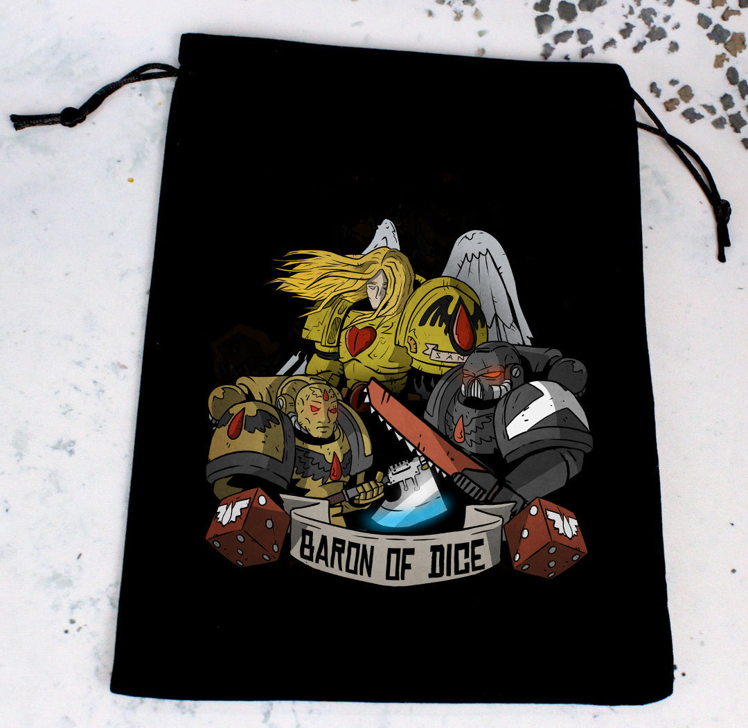 Premium Black Dice Bag | Retribution
