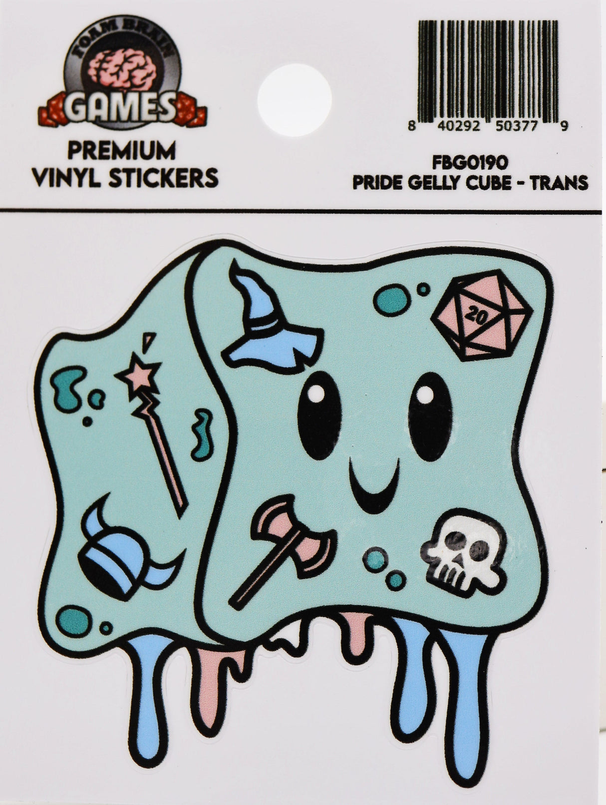 Pride Gelly Cube Sticker