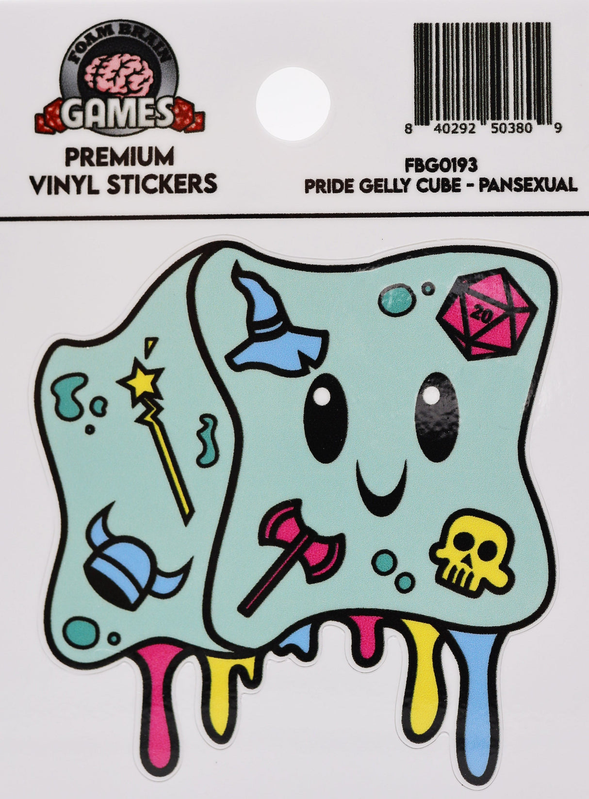 Pride Gelly Cube Sticker