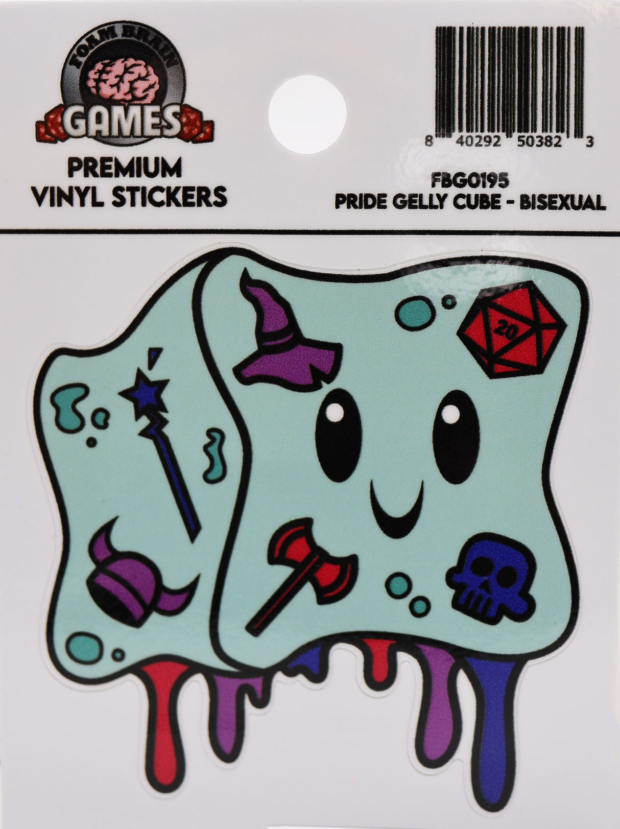 Pride Gelly Cube Sticker