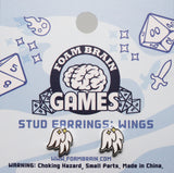 Foam Brain: Stud Earrings