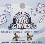 Foam Brain: Stud Earrings