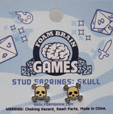 Foam Brain: Stud Earrings