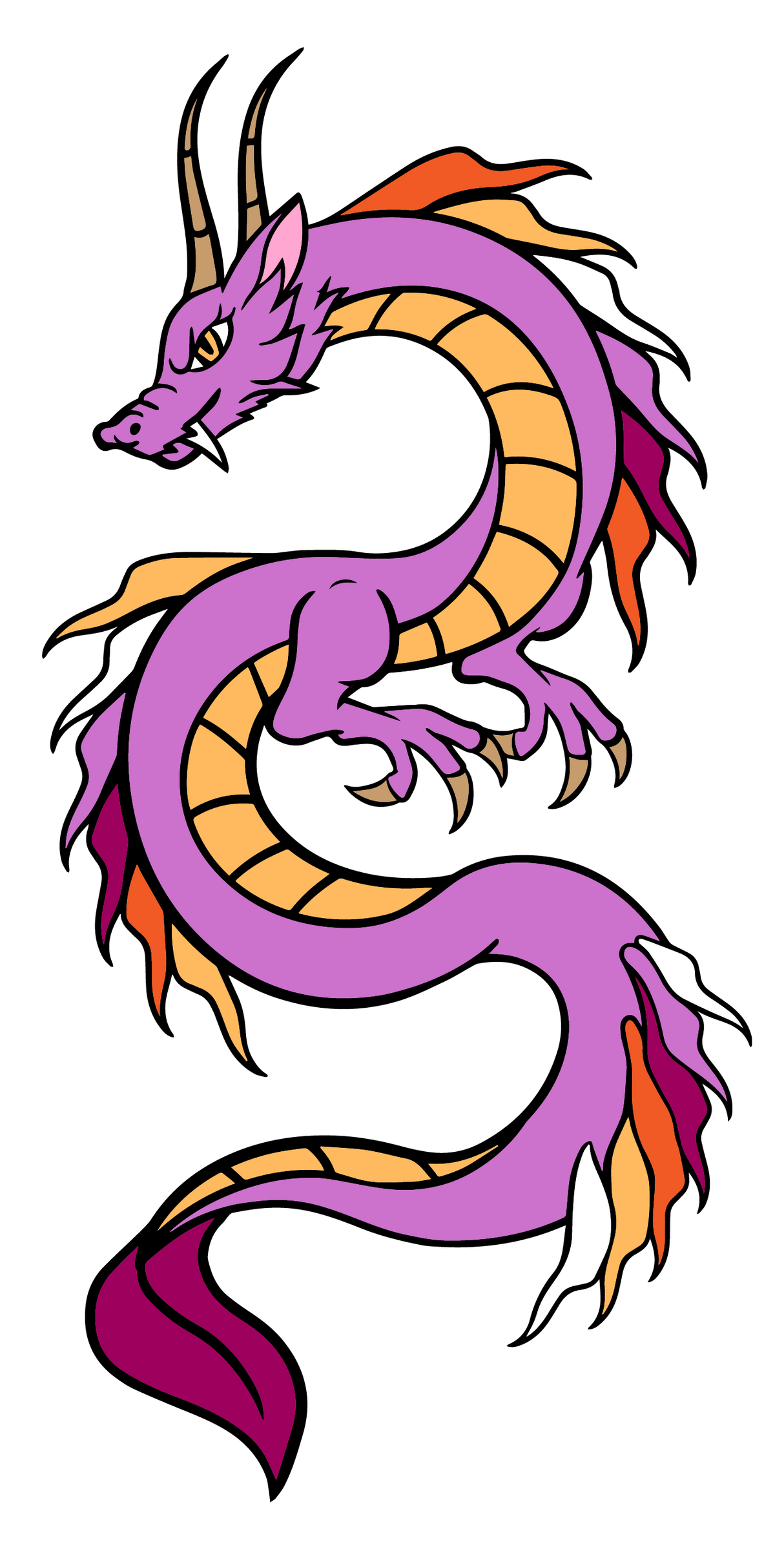 Pride Dragon Pin