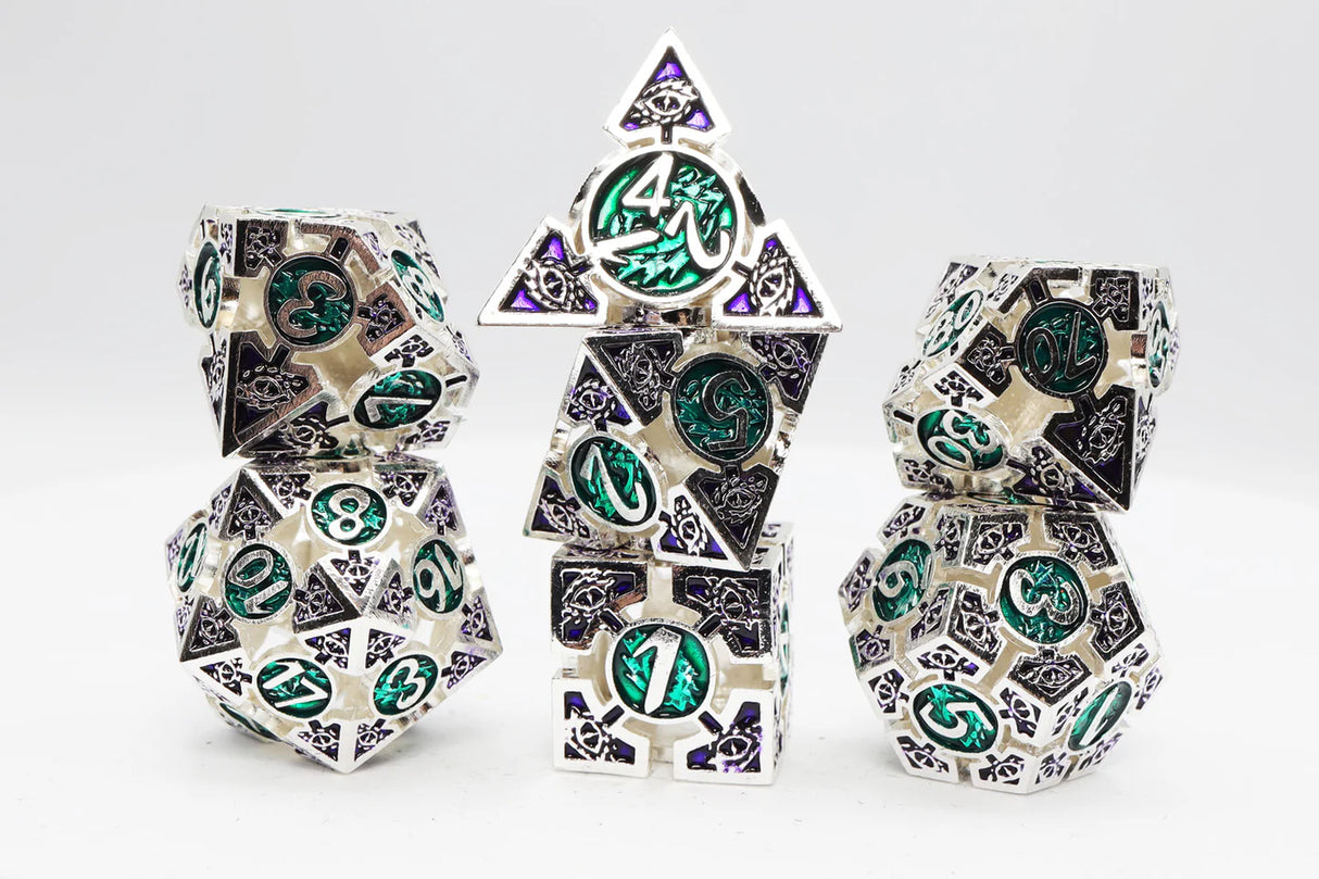 Oculus: Angelic - Metal  RPG Dice Set