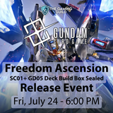 Gundam Card Game: Freedom Ascension (GD05) Release Events
