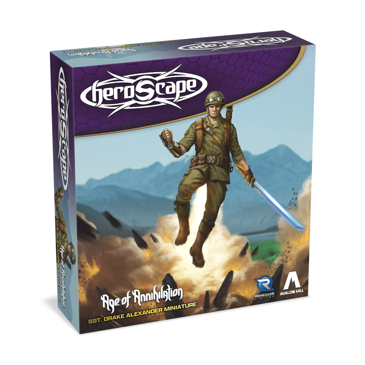 Heroscape: Sgt. Drake Alexander Miniature Promo