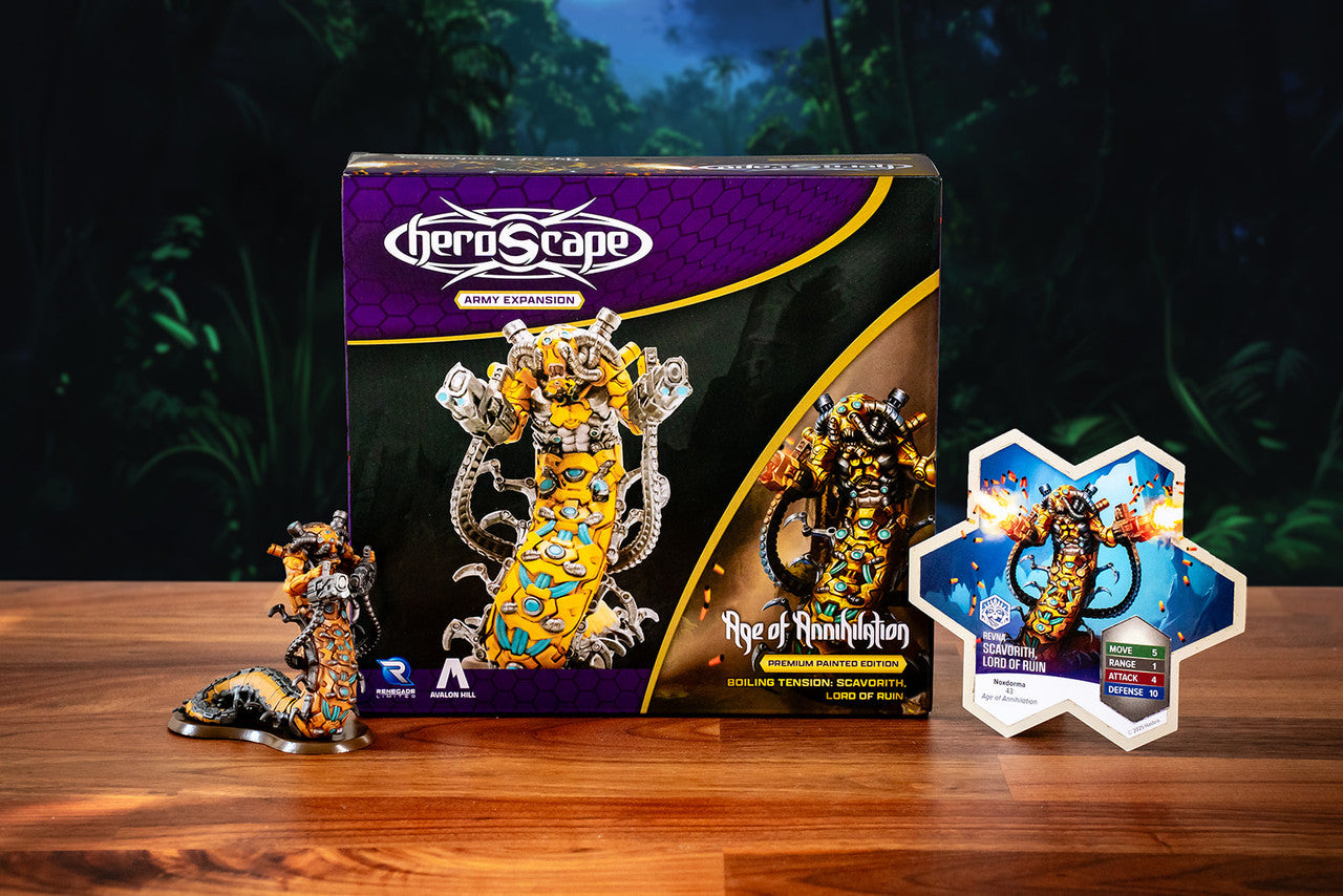 Heroscape: Scavorith Lord of Ruin Army Expansion Painted