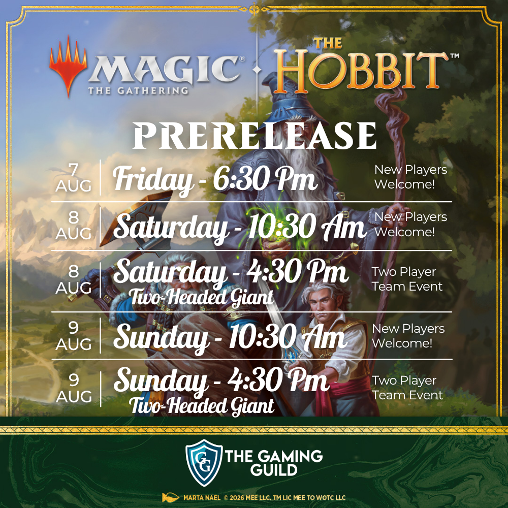 Magic: The Gathering - The Hobbit  - Prerelease Entry