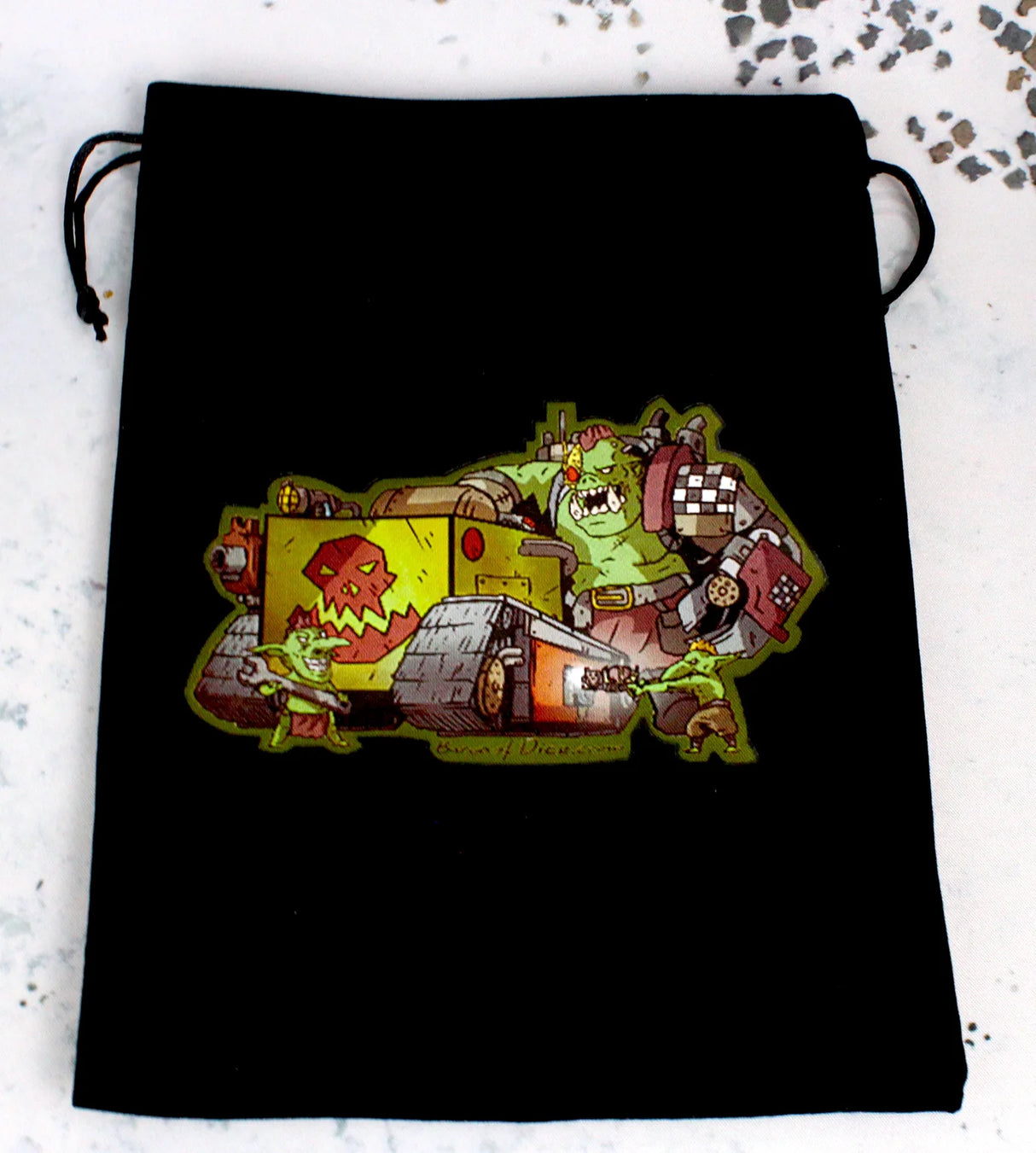 Premium Black Dice Bag | Orcs