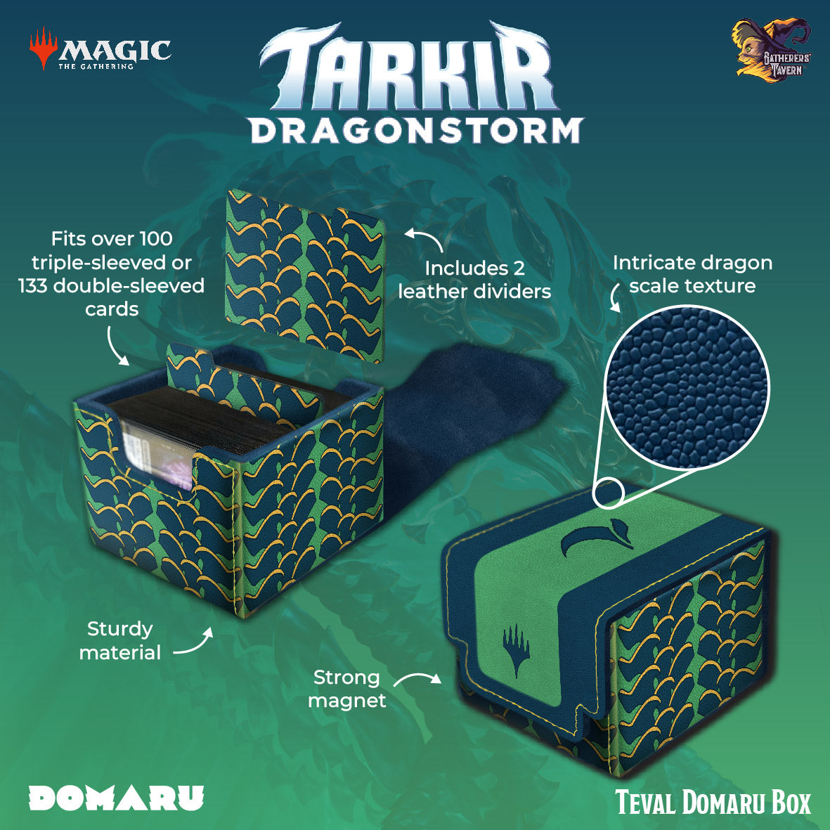 Gatherers' Tavern Magic the Gathering Tarkir Dragonstorm Domaru Box