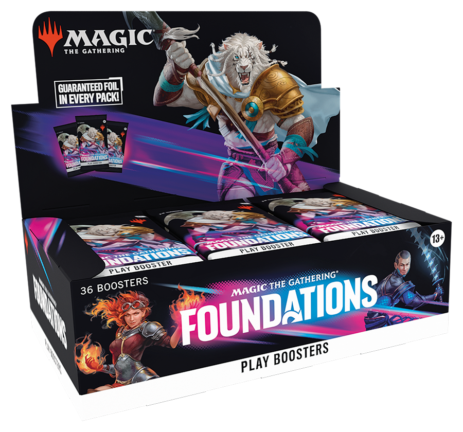 Magic: The Gathering Foundations – Play Booster Display (36 Packs)