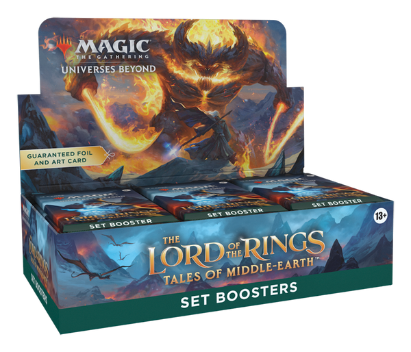 Lord of the Rings: Tales of Middle-earth - Set Booster Display