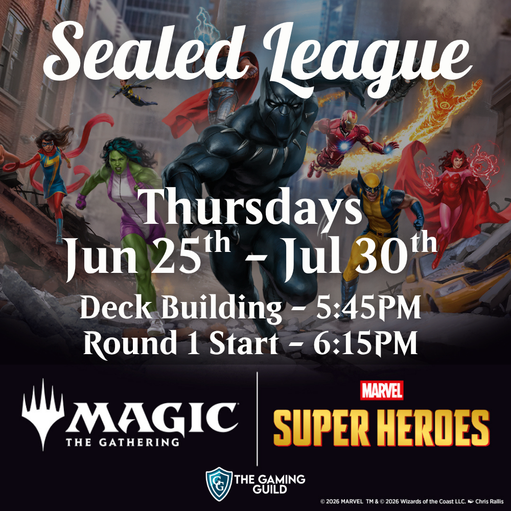 MTG: Marvel Super Heroes Sealed League - New Player Entry