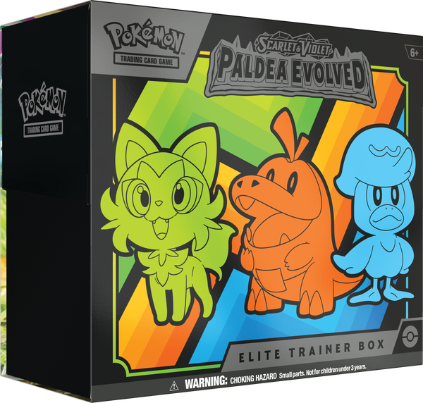 Pokemon Scarlet and violet Paldea Evolved - Elite Trainer Box