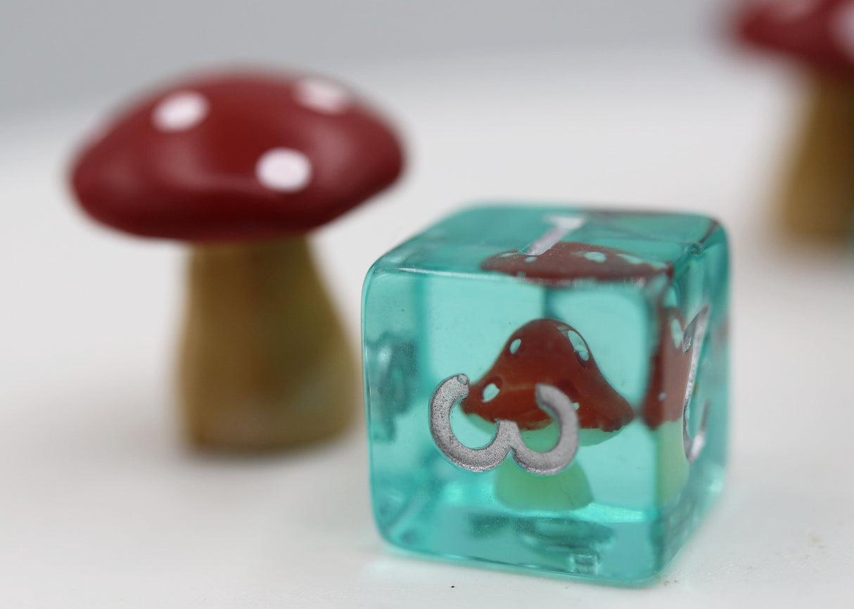 Mushroom RPG Dice Set