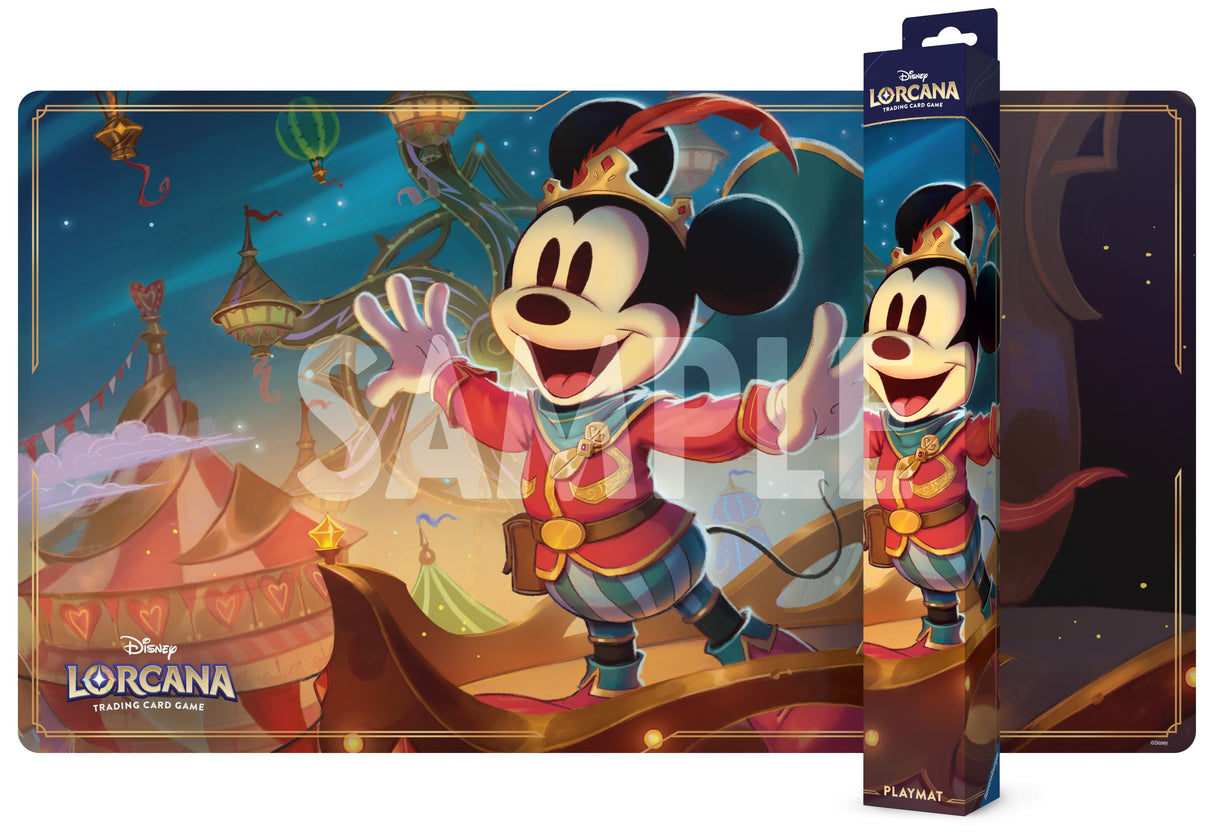 Playmat: Disney Lorcana- Whispers in the Well- Mickey Mouse, Brave Little Prince