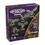 Heroscape: Rising Tide - Wing Commander Tuck Harrigan and Vorid Glidestriker Army Expansion