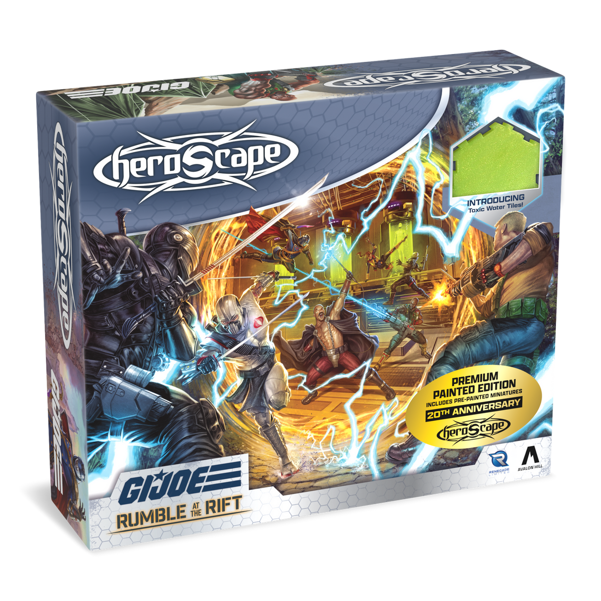 G.I. JOE Heroscape Rumble at the Rift Battle Box Painted