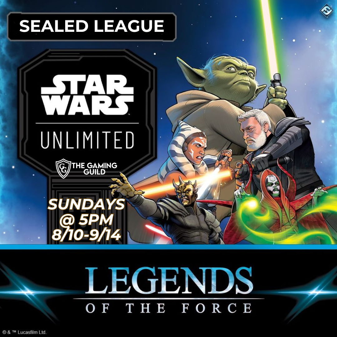 SWU: Sealed League New Player Entry - Legends of the Force