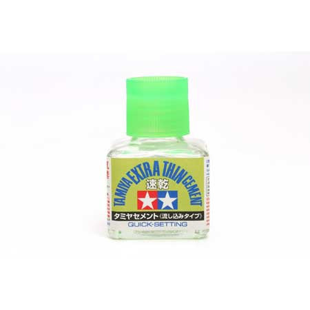 TAMIYA - Extra-Thin Cement 40ml Quick-Setting