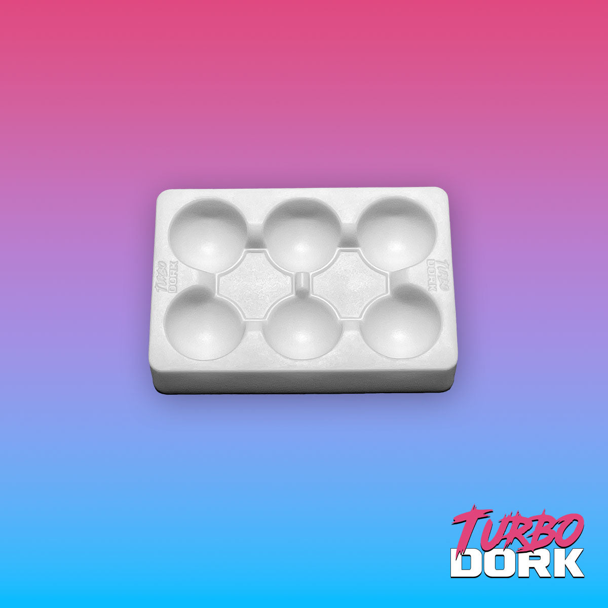 Turbo Dork Accessories: Silicone Dry Palette