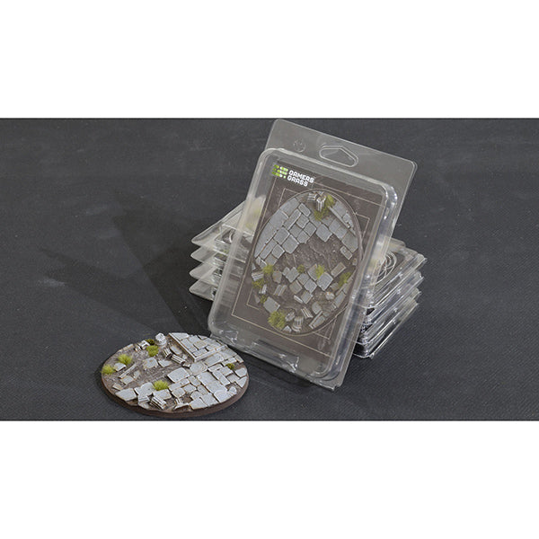 Battle Ready Bases: Temple- Oval 120mm (x1)- Oval 120mm (x1)
