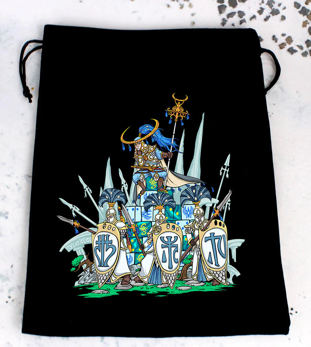 Premium Black Dice Bag | High Elves