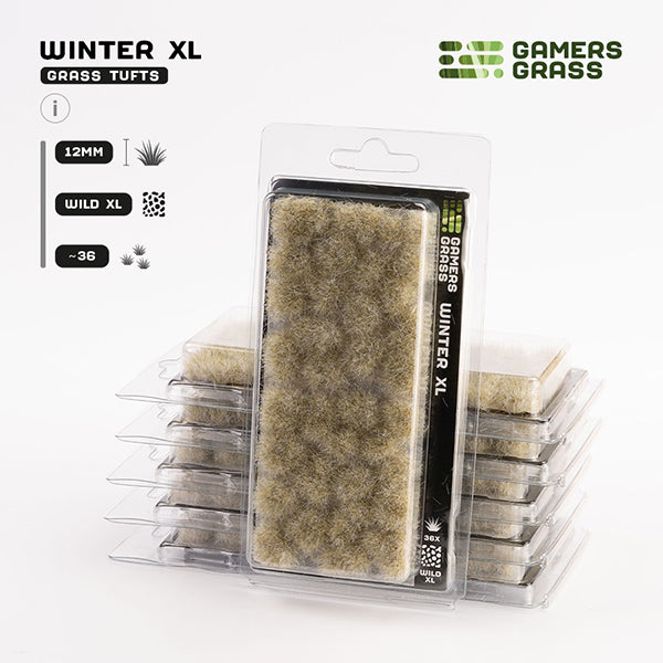 Gamers Grass Tufts: Tufts- Winter XL 12mm- Wild XL
