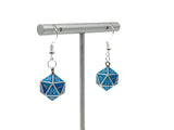 Ioun Stone D20 Dice Earrings by Norse Foundry