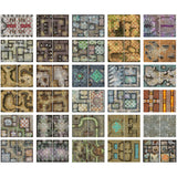 Battle Mat: Big Book of Battle Mats- Cells & Shrines
