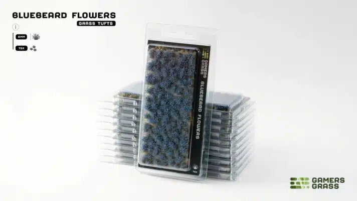 Gamers Grass: Bluebeard Flowers