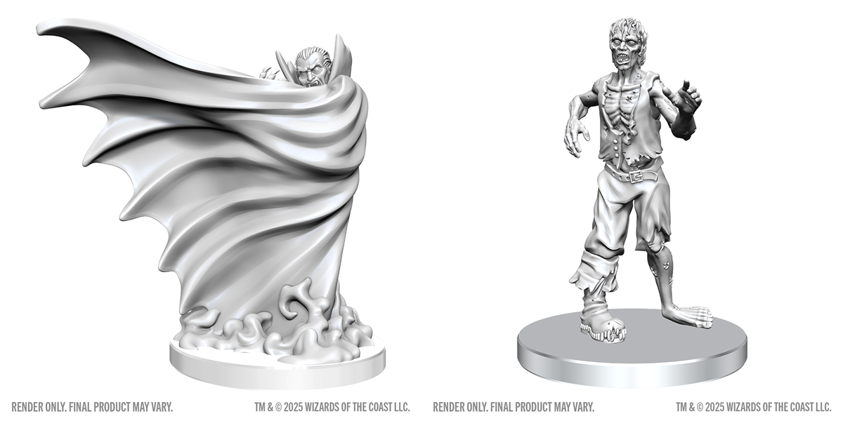WizKids Unpainted Minis W28