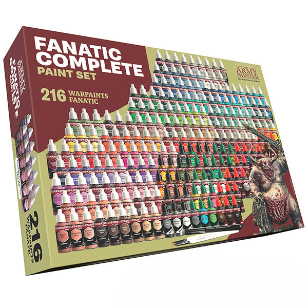 Warpaint: Fanatic Complete Paint Set (216 colors + 4 brushes)