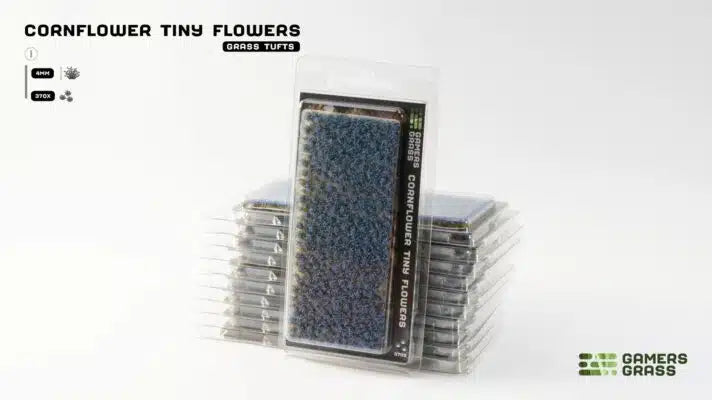 Gamers Grass: Cornflower Tiny Flowers