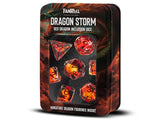 Dragon Storm Inclusion Resin Dice Set