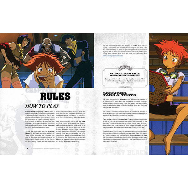Cowboy Bebop RPG: Corebook