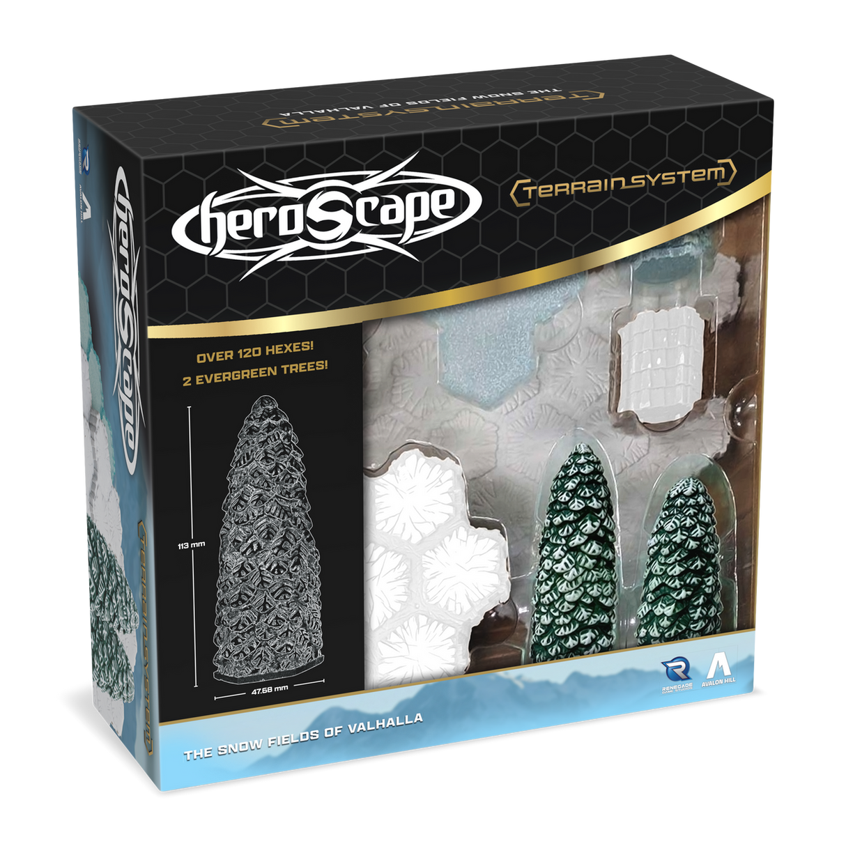 Heroscape: The Snow Fields of Valhalla Terrain Expansion